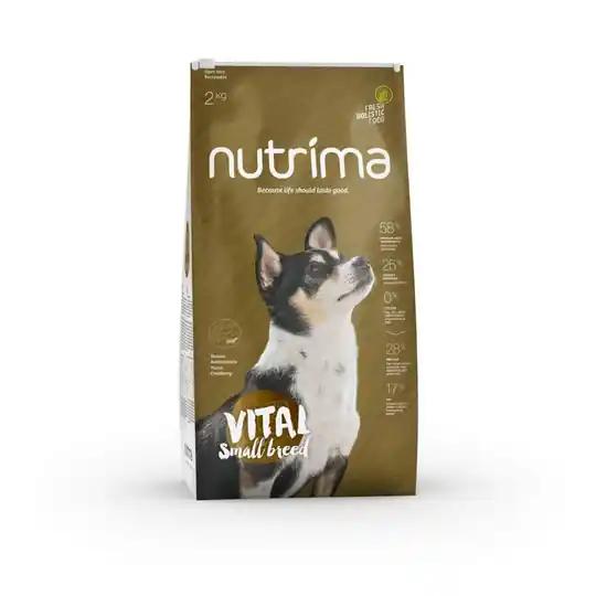 Nutrima Vital Small Breed (2 kg) Beställ idag
