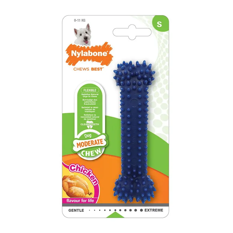 Populärt val Nylabone Moderate Dental Chicken (S)