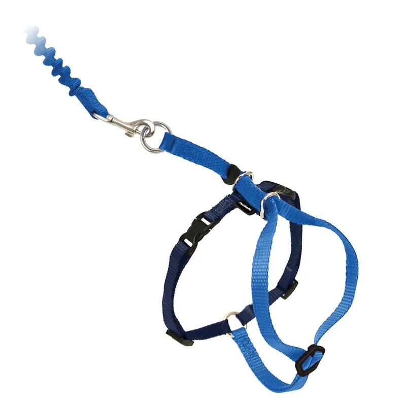 Erbjudande PetSafe Easy Walk Kattsele + Koppel Blå (S)