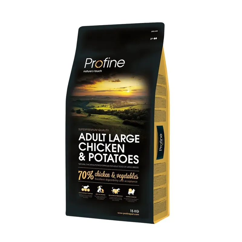 Profine Adult Large Chicken & Potatoes (15 kg) Rabatter