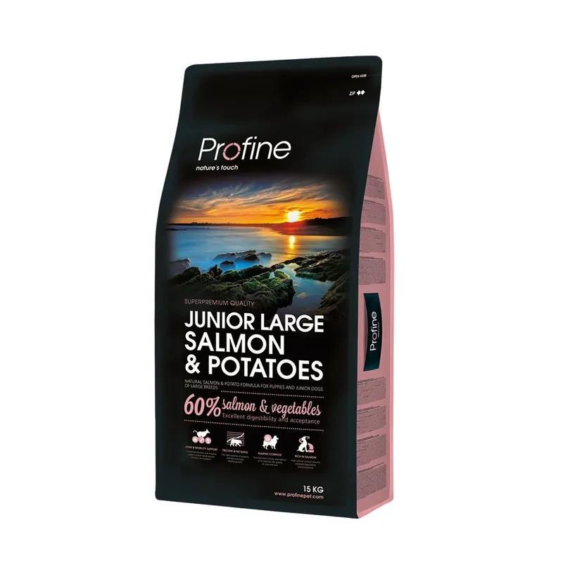 Profine Junior Large Salmon & Potatoes (15 kg) Kampanj