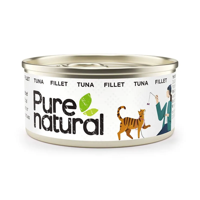 Nedsatt pris Purenatural Cat Fillet Tuna 70 g