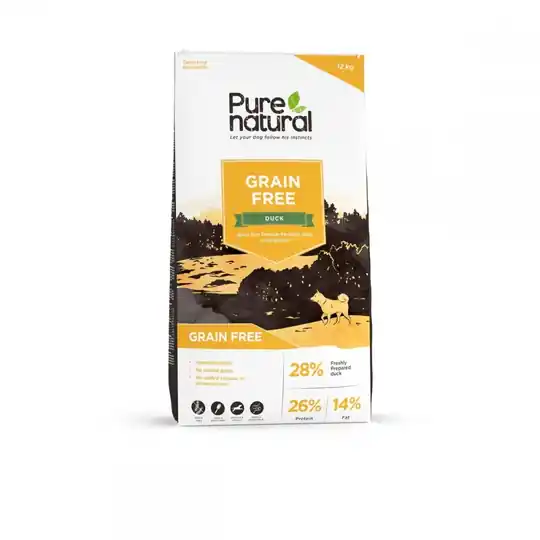 Purenatural Dog Adult Grain Free Duck (12 kg) Erbjudande