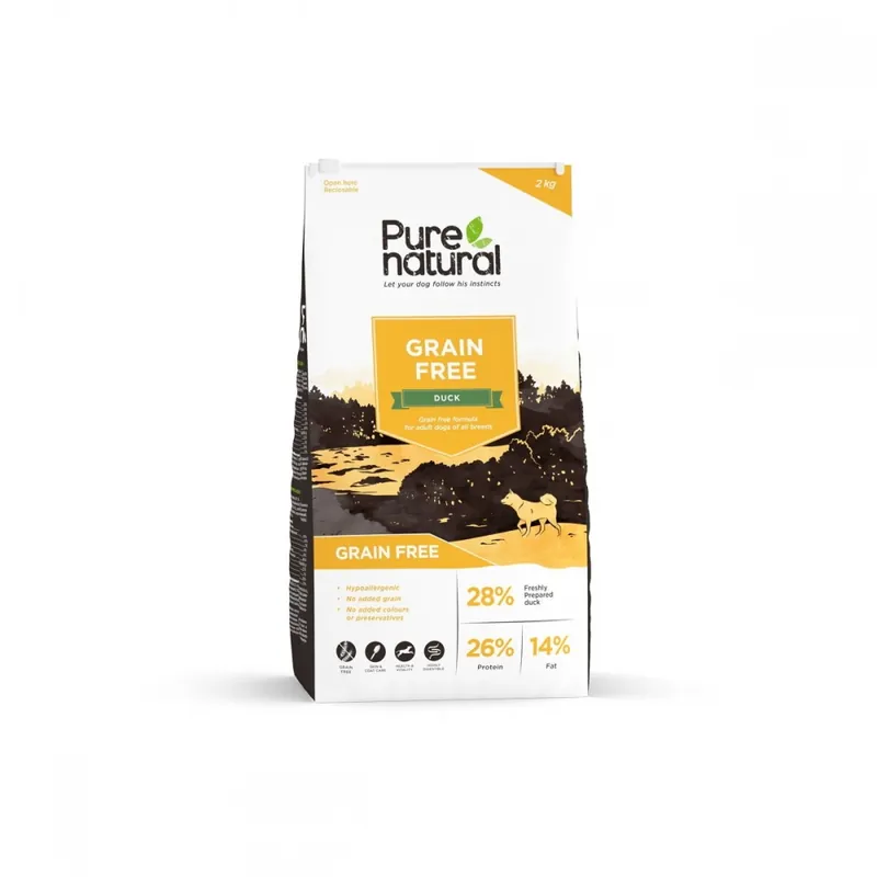 Purenatural Dog Adult Grain Free Duck (2 kg) Sänkt pris