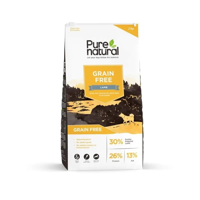 Purenatural Dog Adult Grain Free Lamb (2 kg) I lager