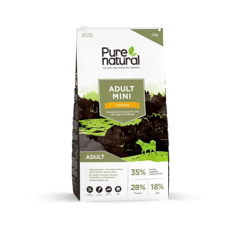 Premium Purenatural Dog Adult Mini Chicken (2 kg)