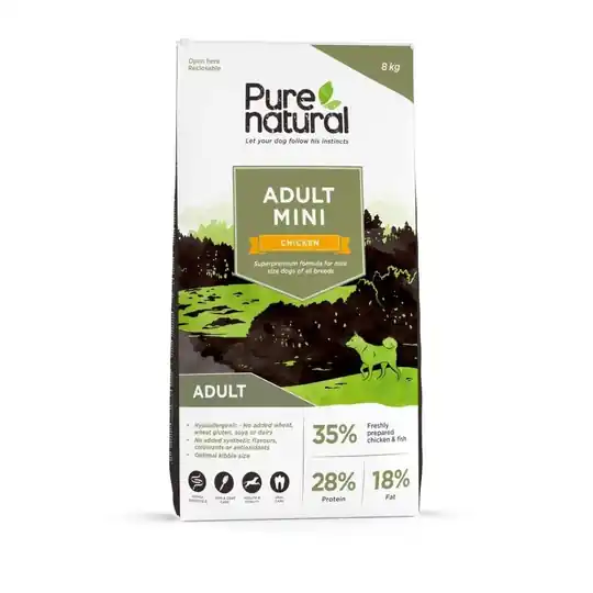 Purenatural Dog Adult Mini Chicken (8 kg) Sänkt pris