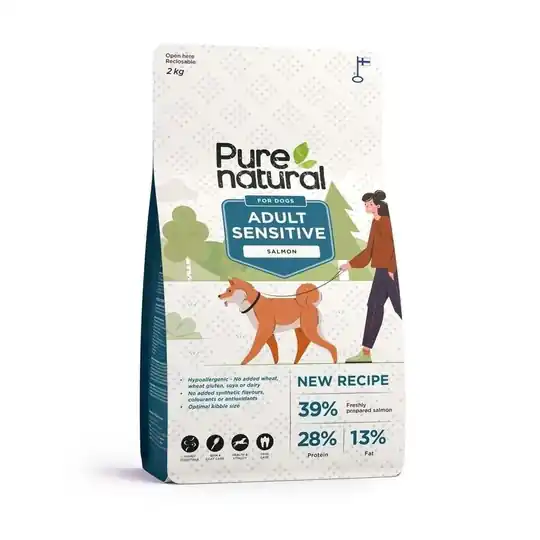 Purenatural Dog Adult Sensitive Salmon (2 kg) Rea
