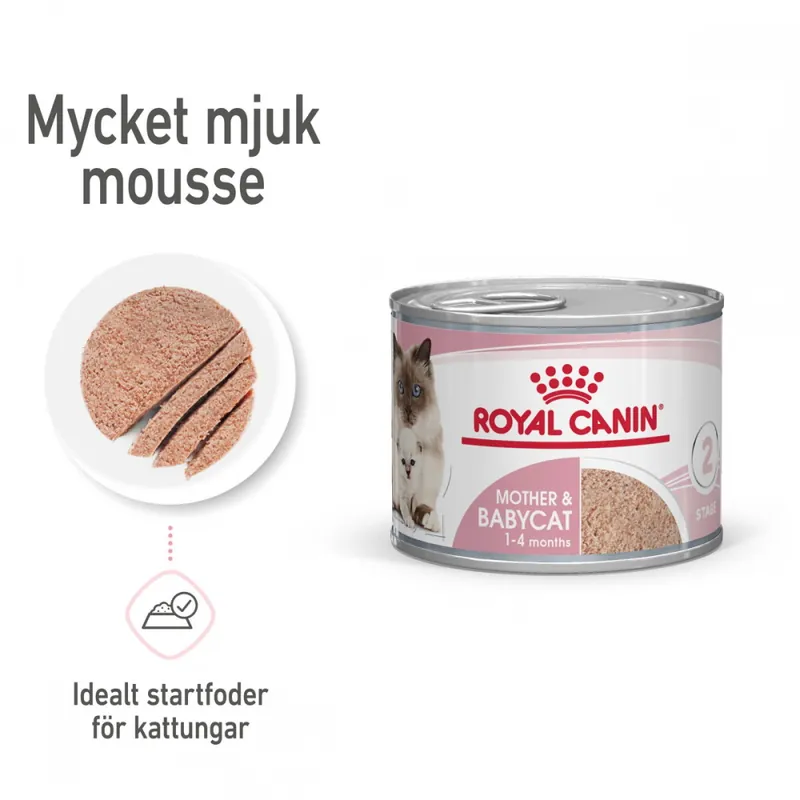 Royal Canin Mother & Babycat Mousse (195 g) Bästa pris