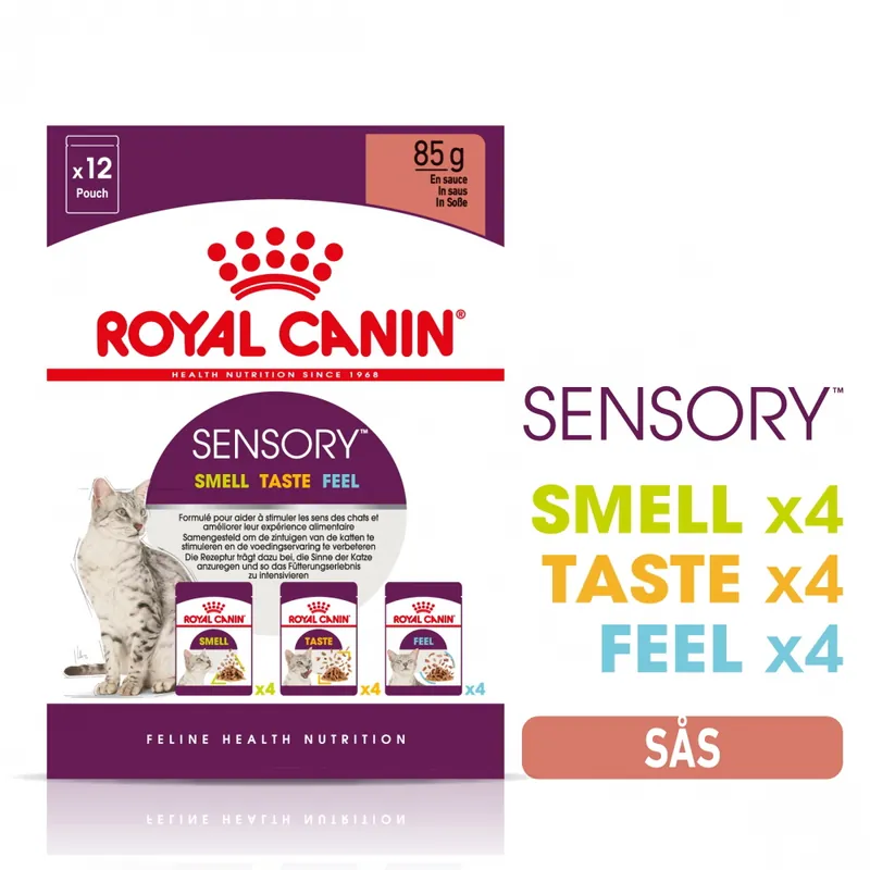 Royal Canin Sensory Multipack 12x85 g Säker betalning