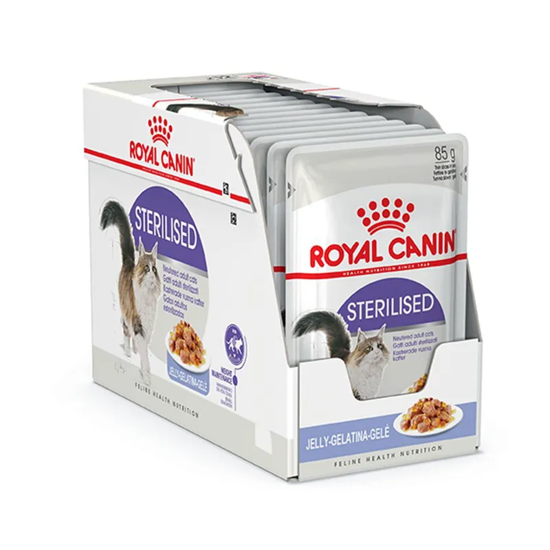 Nyhet Royal Canin Sterilised Jelly 12x85 g
