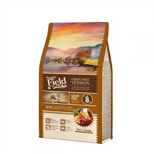 Sam‘s Field Adult Grain Free Venison (2,5 kg) Utförsäljning