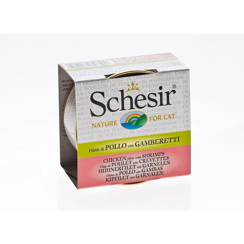 Schesir Adult Kyckling & Räkor i Sås 70 g Köp nu