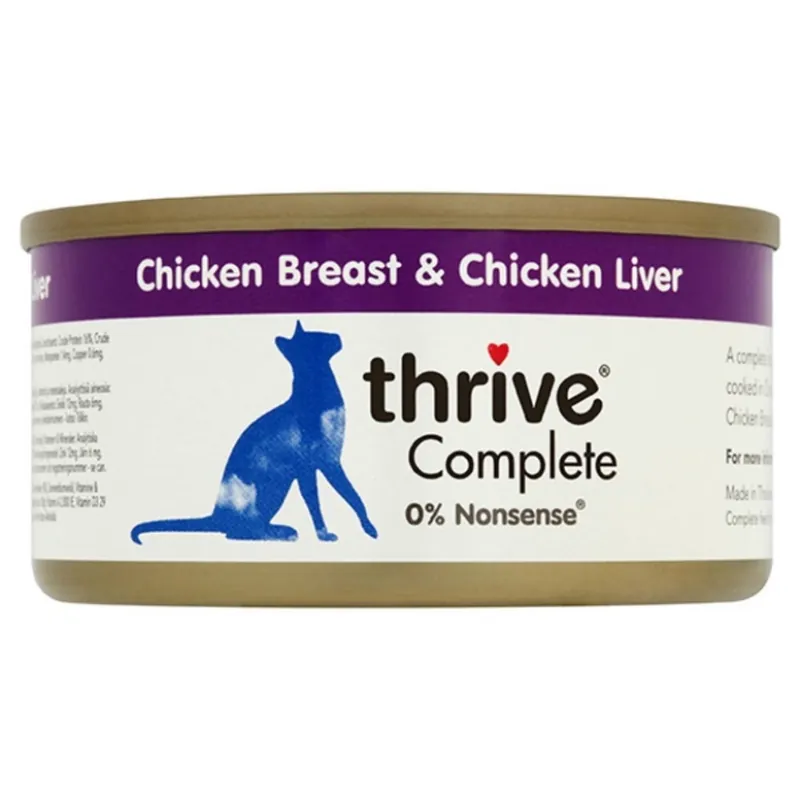 Kampanj Thrive Adult Kyckling & Kycklinglever 75 g