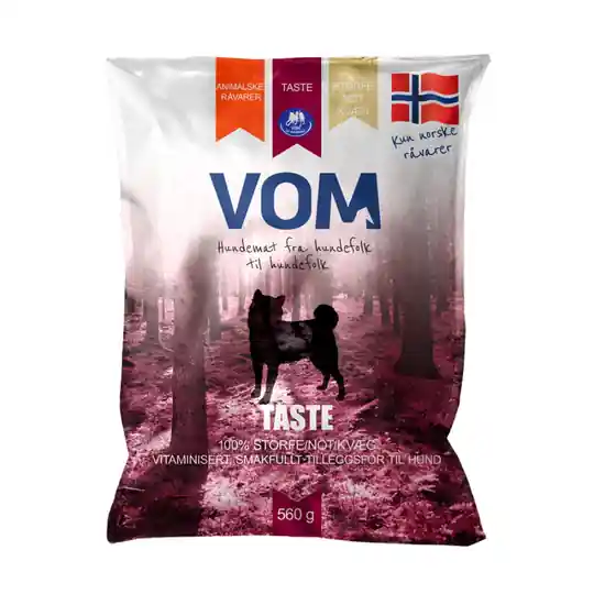 Begränsad tid Vom og Hundemat Taste Nöt Köttbullar 560 g