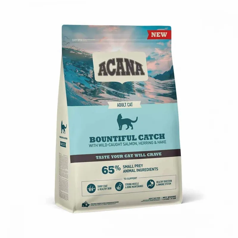 Acana Cat Adult Bountiful Catch (1,8 kg) Endast idag
