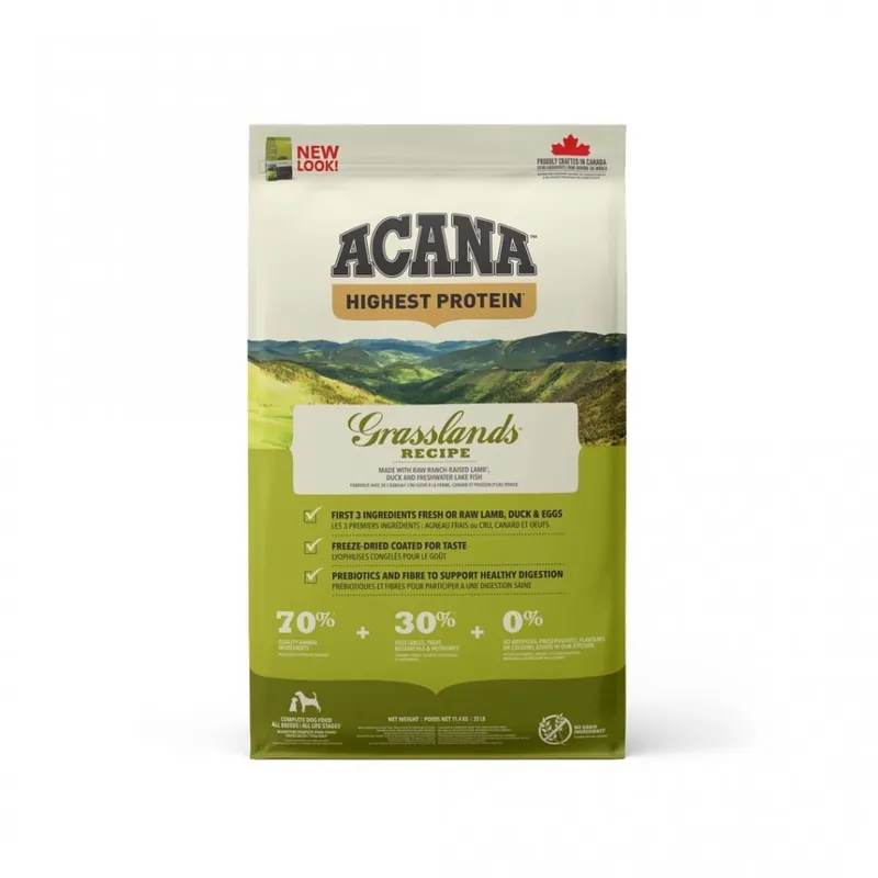 Acana Dog Grasslands (11,4 kg) Expressleverans