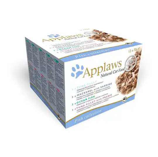 Applaws Cat Fish Multipack Säker betalning