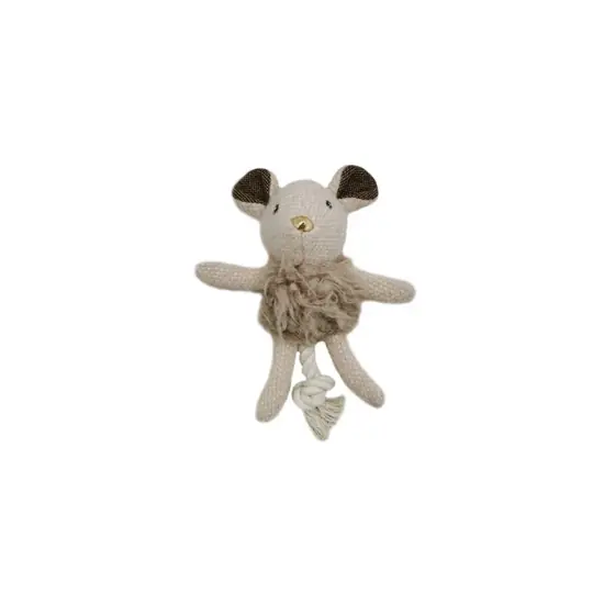Bark-a-Boo Amber Woodland Mus med Repsvans Premium