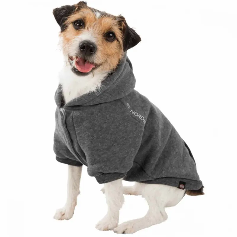 Erbjudande Be Nordic Hundtröja Hoodie Grå (36 cm)