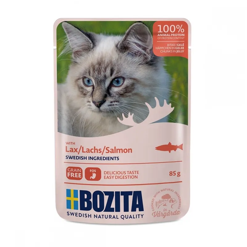 Trygg betalning Bozita Lax i Gele 85 g