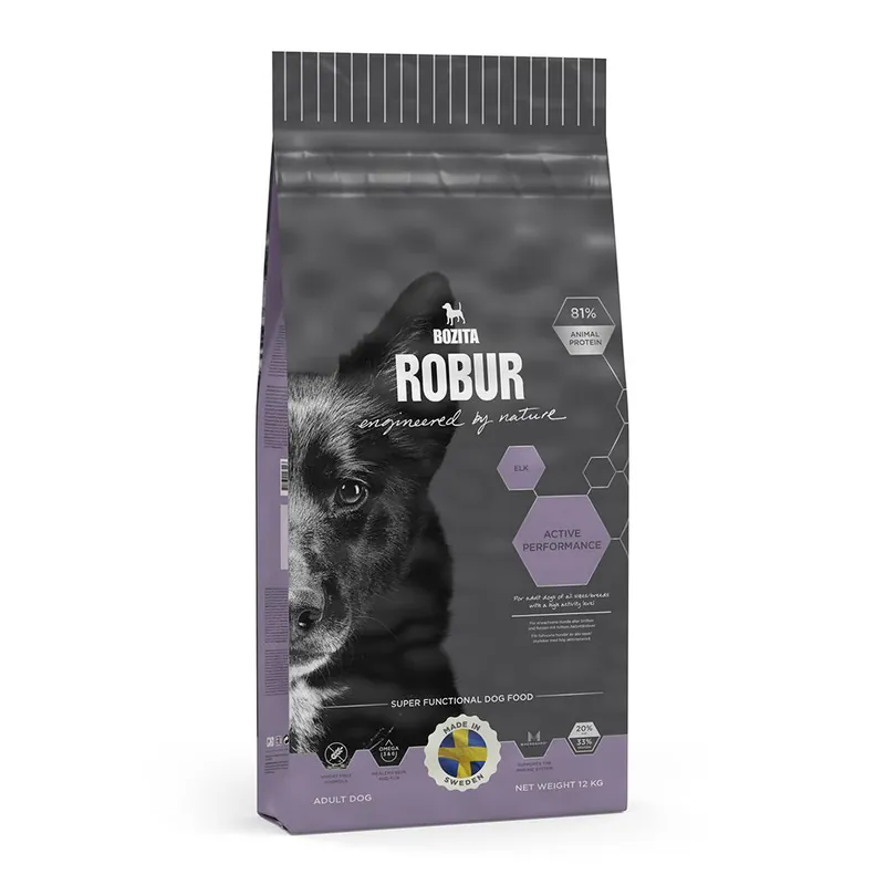 Bozita Robur Adult Active Performance 12 kg Säker betalning