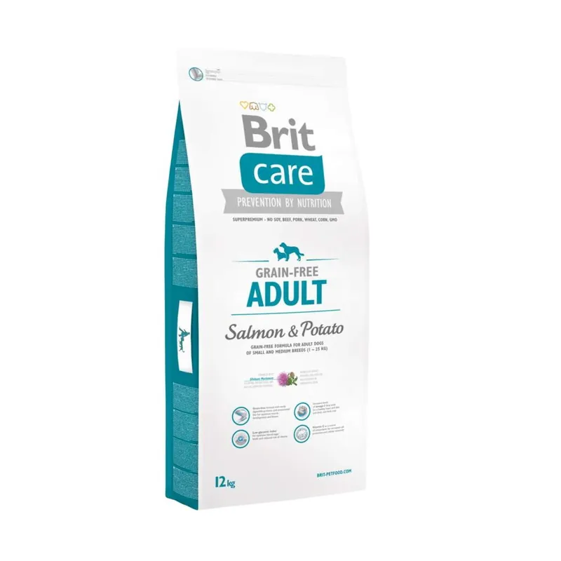 Begränsat erbjudande Brit Care Grain-free Adult Salmon & Potato (12 kg)
