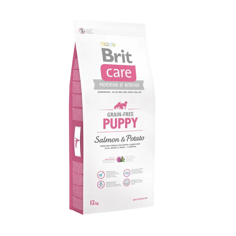 Trygg betalning Brit Care Grain-free Puppy Salmon & Potato (12 kg)