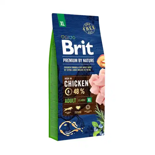 Brit Premium By Nature Adult XL (15kg) Bästa pris