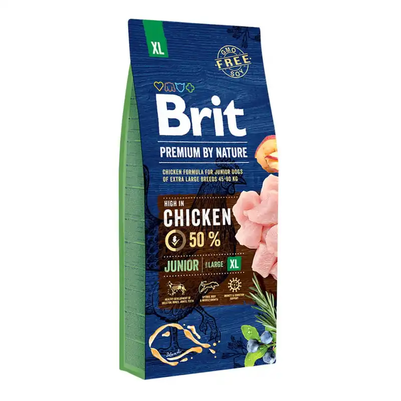 Brit Premium By Nature Junior XL (15kg) Lågt pris