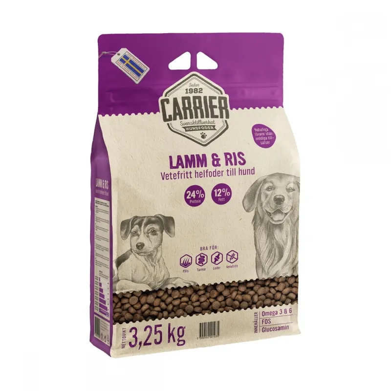Endast idag Carrier Lamm & Ris (3,25 kg)
