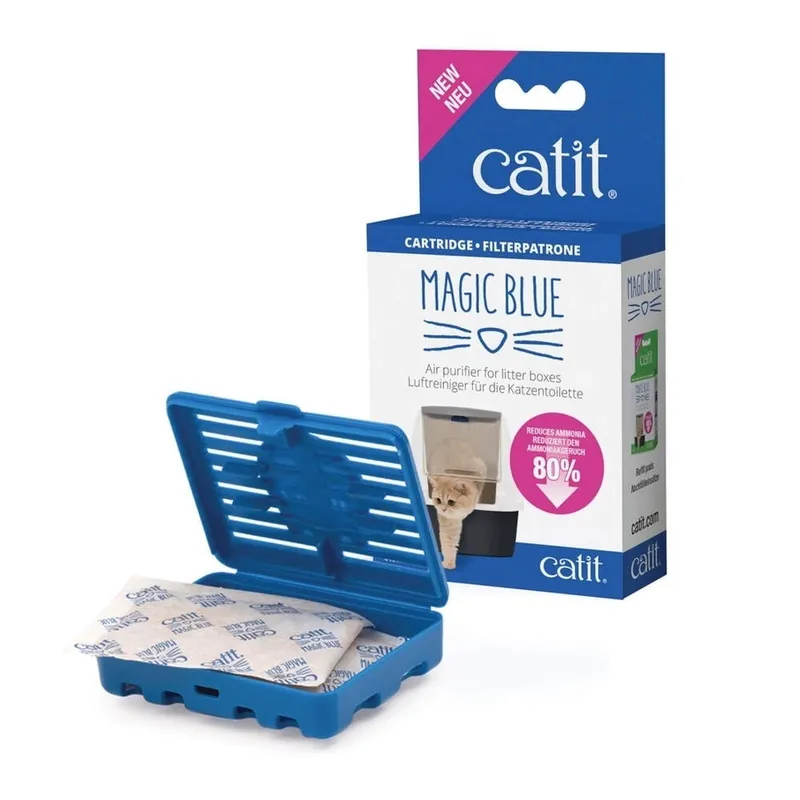 Catit MagicBlue Luftrenande Filterpatron för Kattlåda Billig