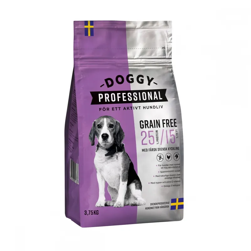 Doggy Professional Grain Free (3,75 kg) Reapris