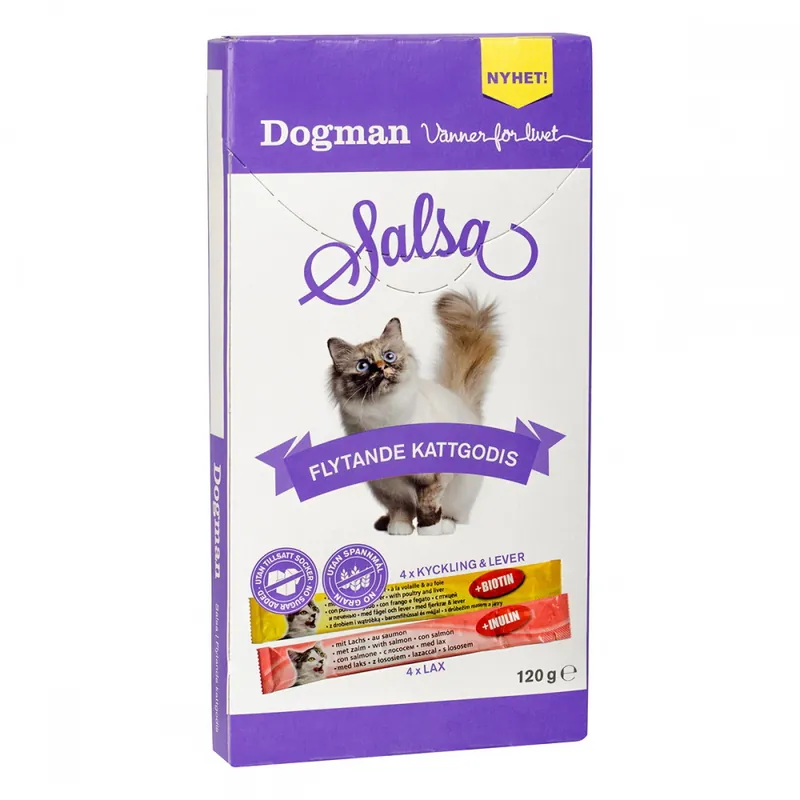 Utförsäljning Dogman Salsa Flytande Kattgodis