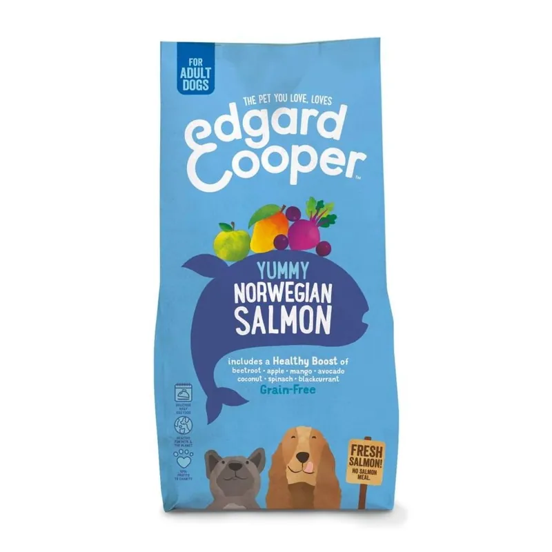 Begränsat erbjudande Edgard & Cooper Dog Adult Grain-Free Lax (7 kg)