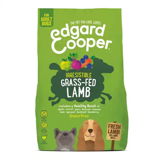 I lager Edgard & Cooper Dog Grain Free Lamm (2,5 kg)