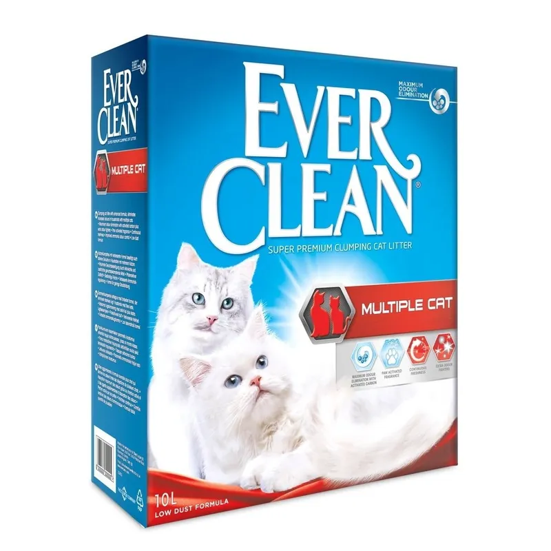 Ever Clean Multiple Cat Kattsand (10 L) Nyhet