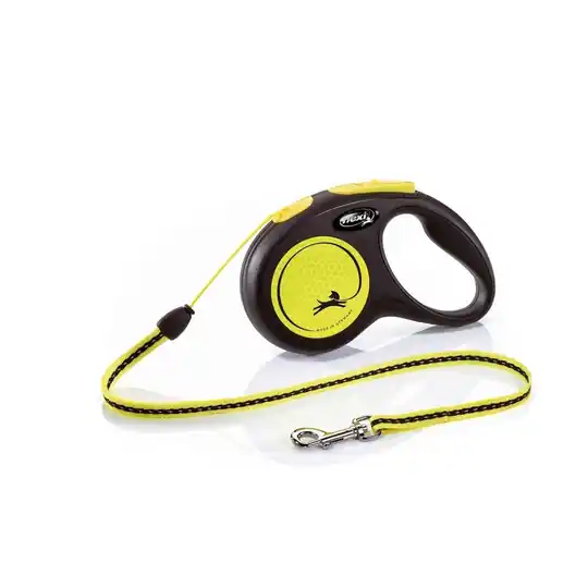 Flexi New Classic Neon Cord (XS) Snabb leverans
