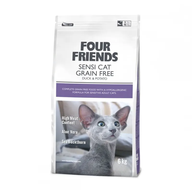 FourFriends Cat Sensi Cat Grain Free Duck & Potato (6 kg) Outlet