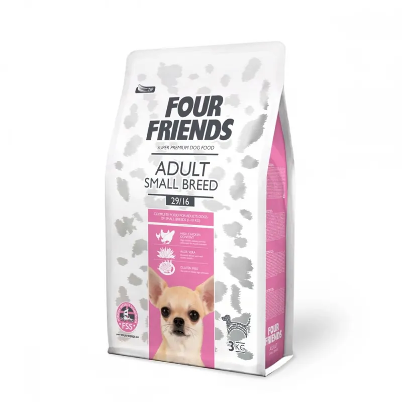 Begränsad tid FourFriends Dog Adult Small Breed (3 kg)