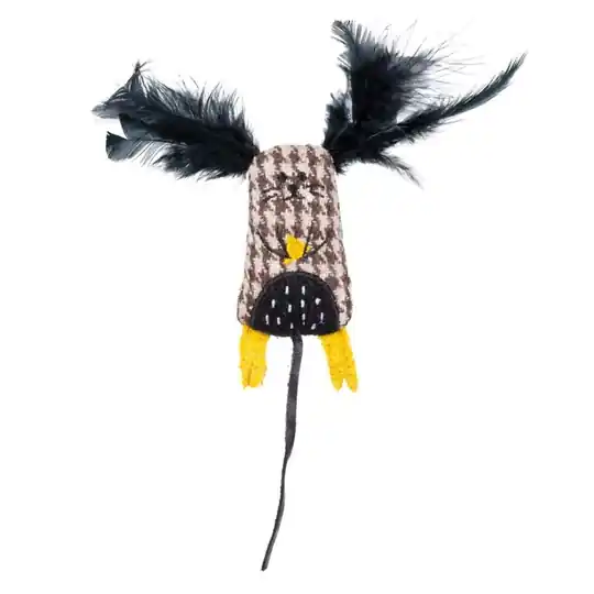 Trygg betalning Gaia Upcycled Wool Kattleksak Mus