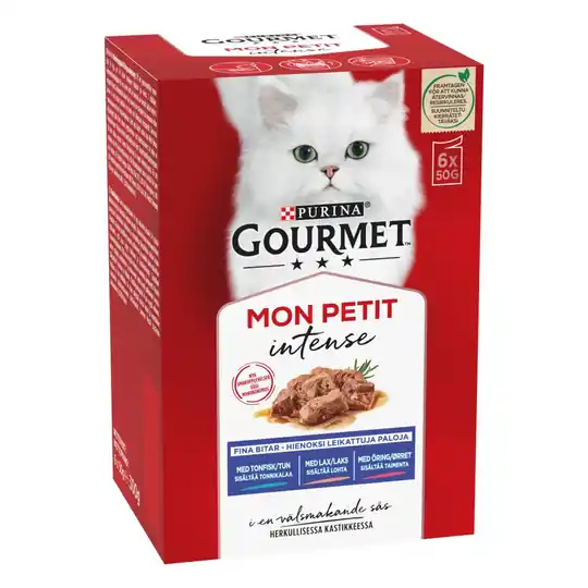 Sista chansen Gourmet Mon Petit Fisk (6x50g)