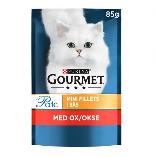 Köp online Gourmet Perle Mini Fillets i Sås Oxkött 85 g