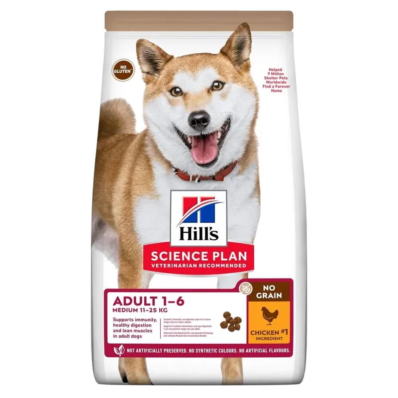 Hill‘s Science Plan Dog Adult No Grain med Kyckling (2,5 kg) Bästa pris