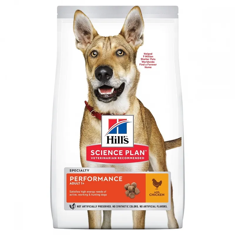 Hill‘s Science Plan Dog Adult Performance Chicken 14 kg Kampanj