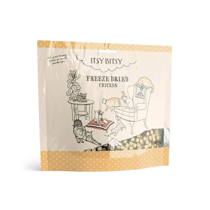 ItsyBitsy Frystorkat Kattgodis Kyckling (100 g) Billigare