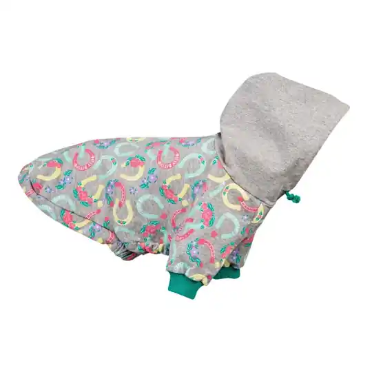 ItsyBitsy Lucky Hoodie Hundtröja Grå (20 cm) Billigare