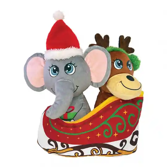 Begränsat antal KONG Holiday Occasions Släde med Djur