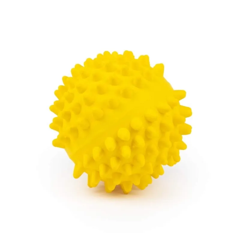 Begränsad tid Little&Bigger Latex Igelkottsboll Gul 9 cm