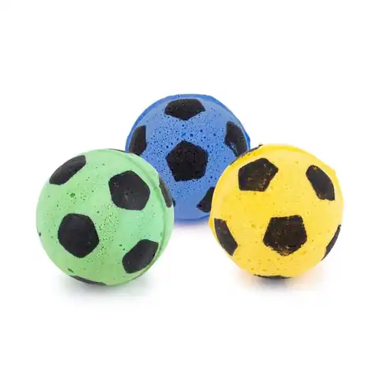 Beställ idag Little&Bigger Pure Purr Soft Fotbollar 3-pack